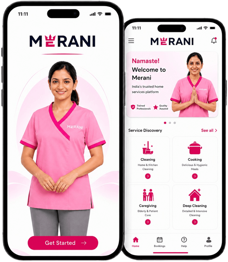 MERANI App Mockup