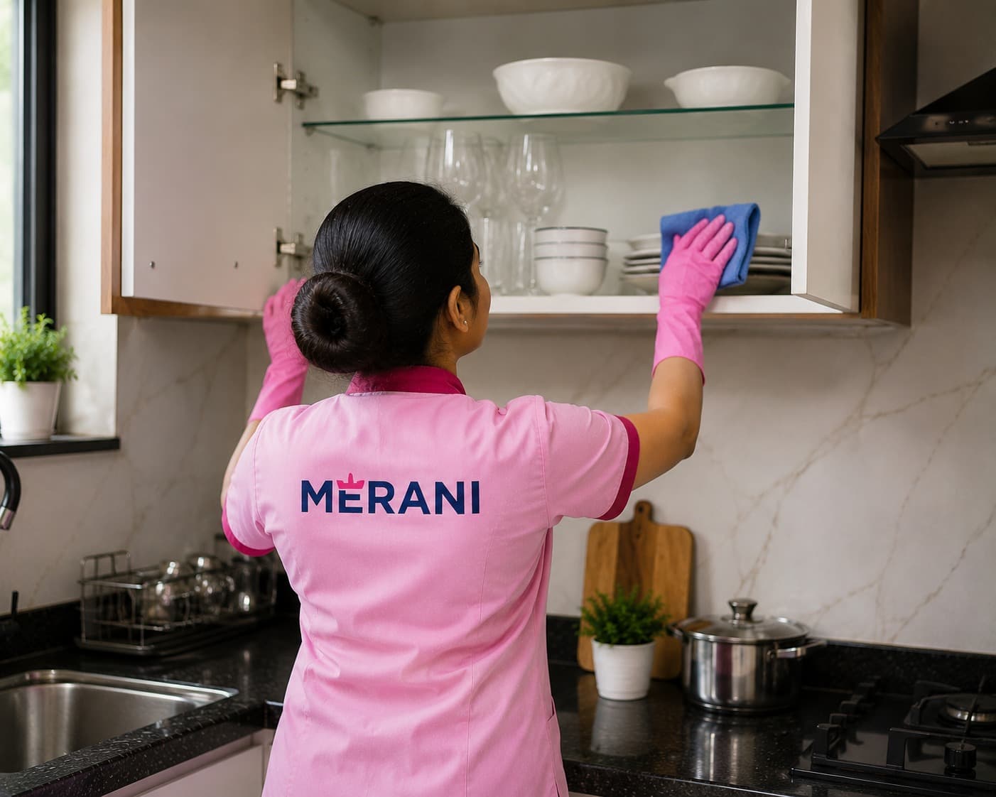 Kitchen Cabinet Cleaning
